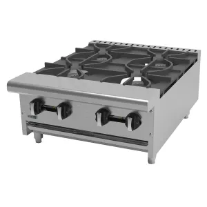 4 Burner Countertop Hot Plate AEHP-4-24 24" Asber