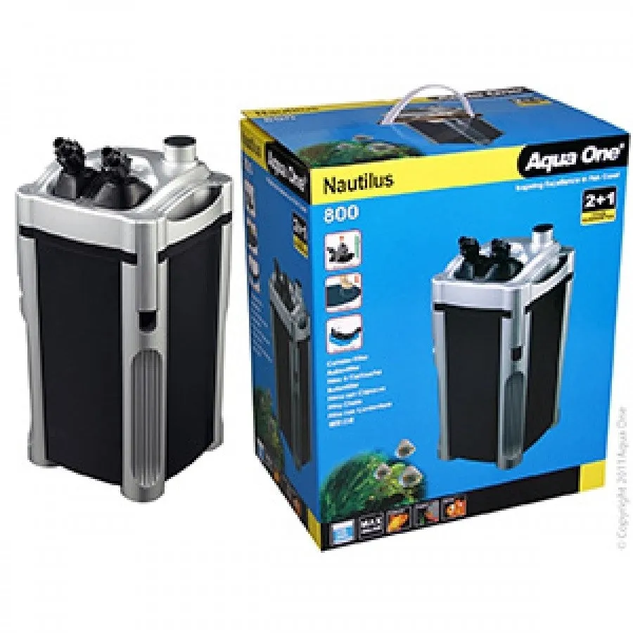 AQUAONE NAUTILUS CANISTER FILTER 800