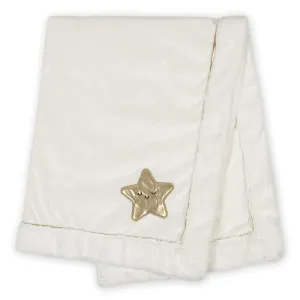 Baby Neutral Star Plush Blanket