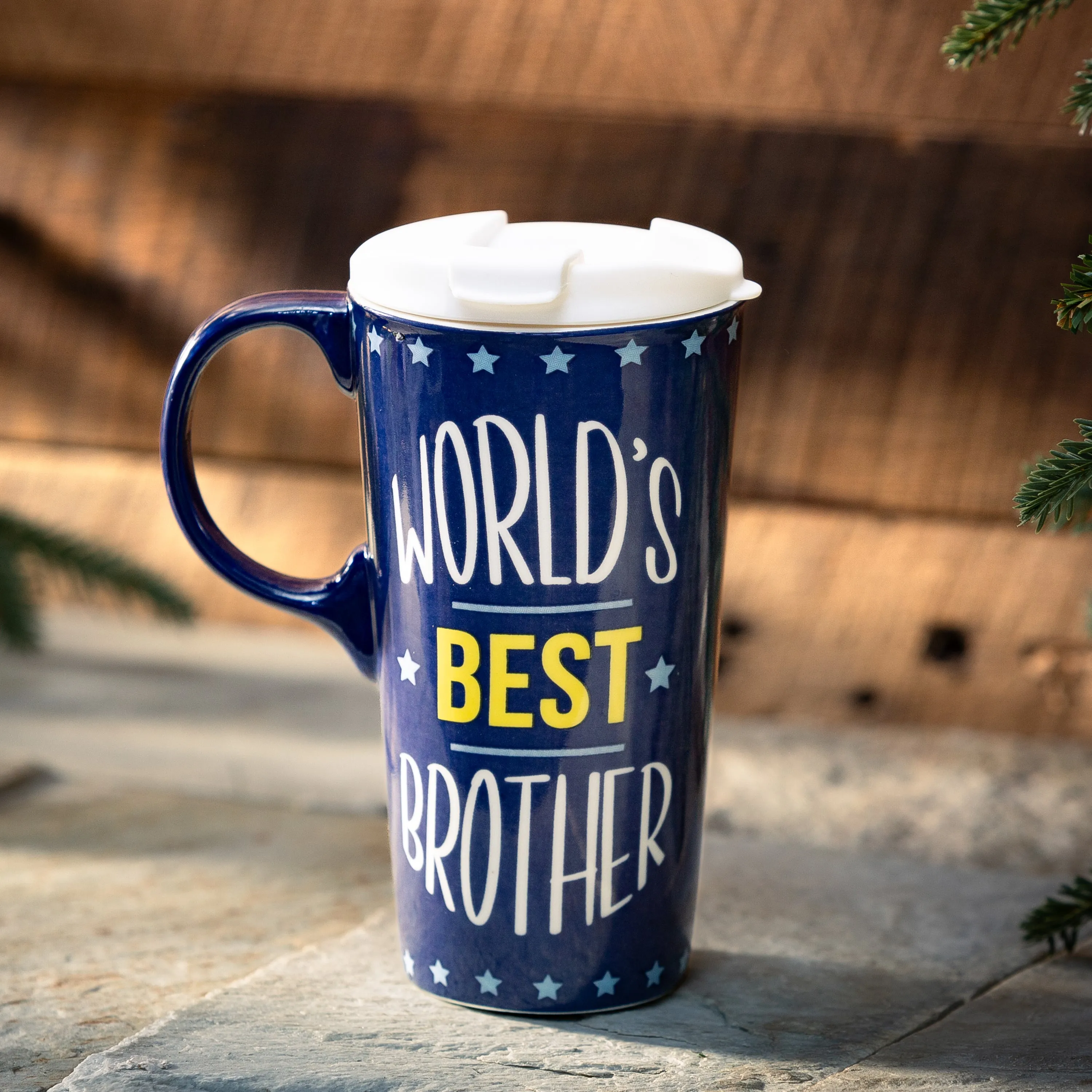 Best Brother Ceramic Perfect Cup, 17oz, Gift Box