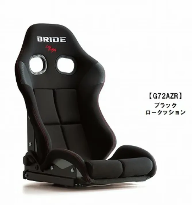 Bride Black Stradia III in Super Aramid Black Shell w. Low Cushion