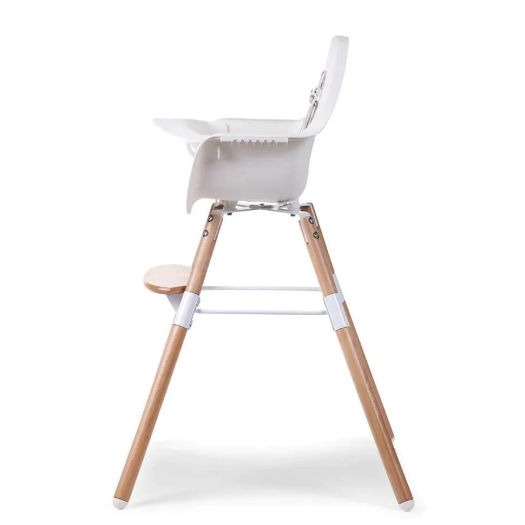 Childhome Evolu 2 High Chair Natural/White