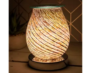 Desire Aroma Lamp Glass Swirl