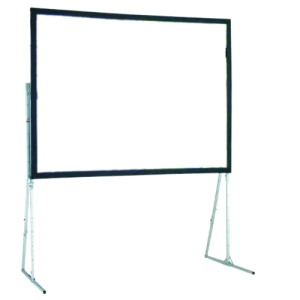 Draper 241078 Ultimate Folding Screen Rear Projection Surface w/Standard Legs - HDTV (51"x91")