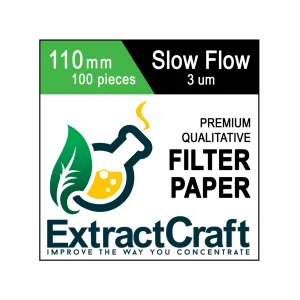 Filter Paper: 110mm – Slow Flow