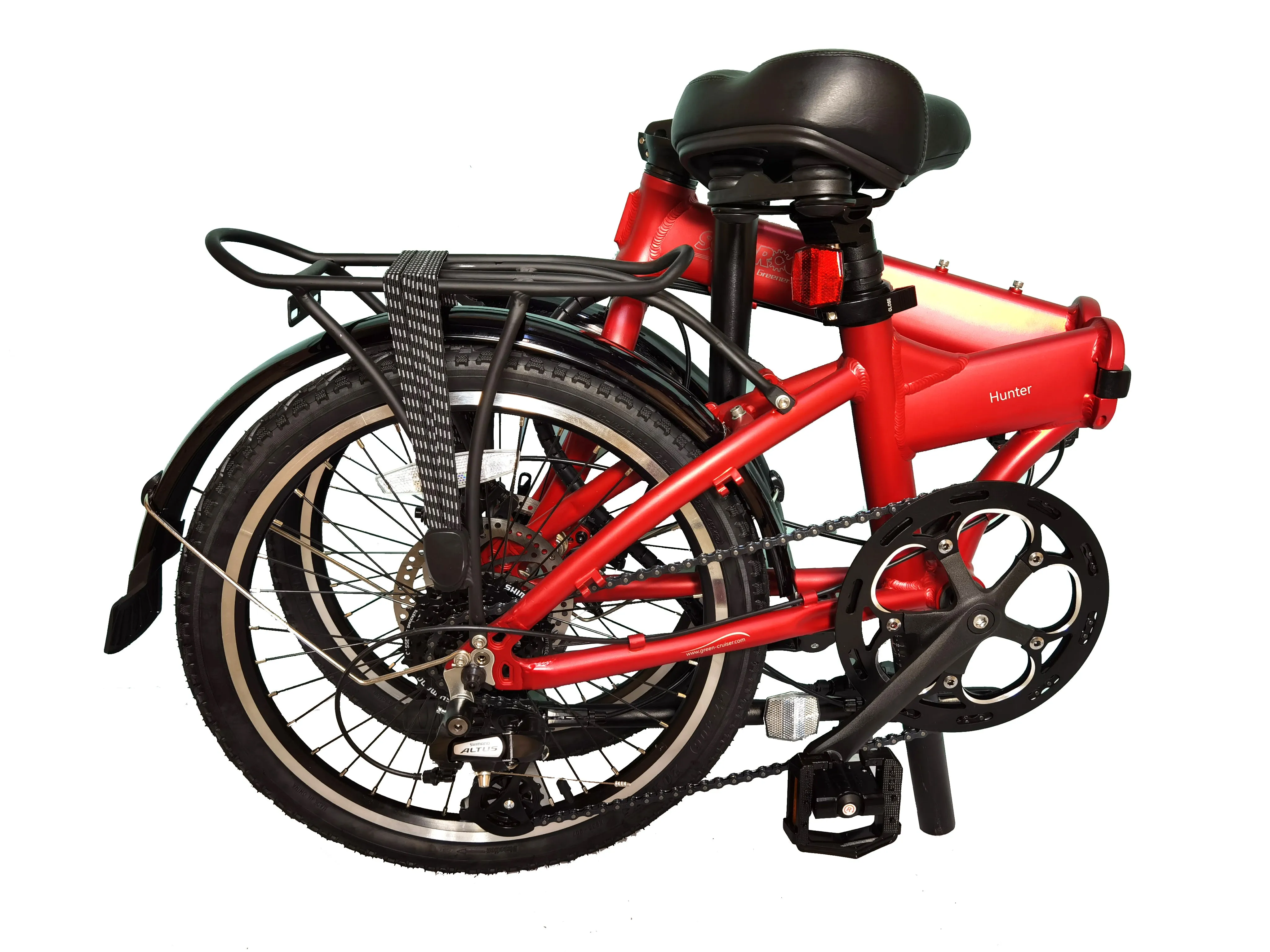 Hunter - SOLOROCK 20" 8 Speed Aluminum Folding Bike