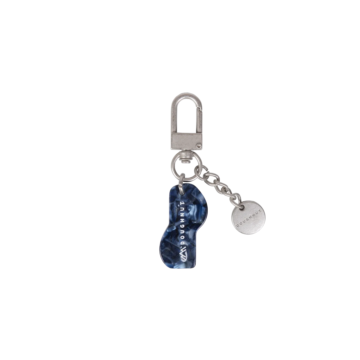 Initial Charm Keychain Letter