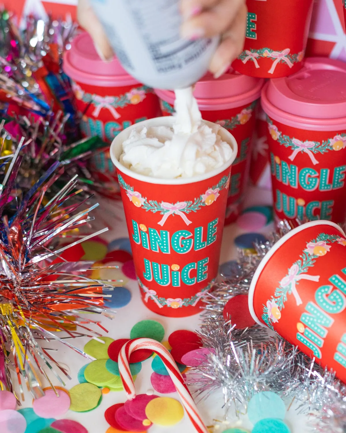 Jingle Juice To-Go Coffee Cup Set