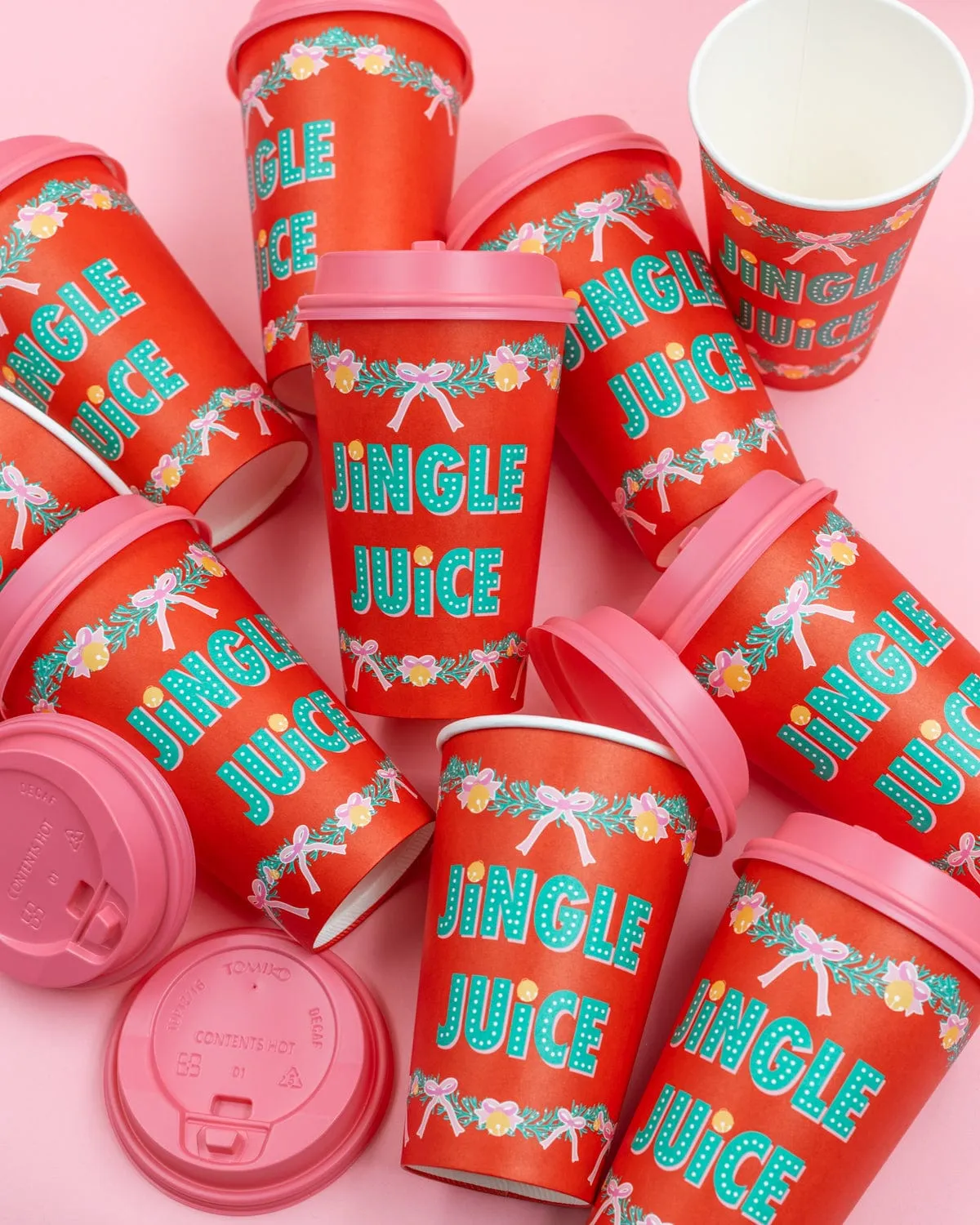 Jingle Juice To-Go Coffee Cup Set