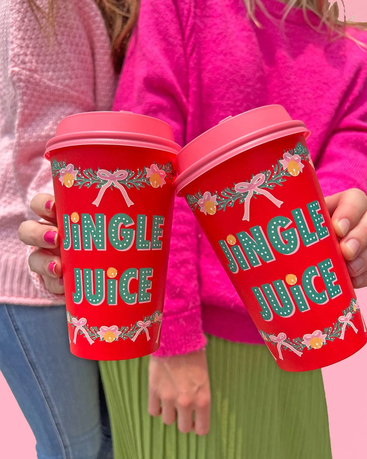 Jingle Juice To-Go Coffee Cup Set