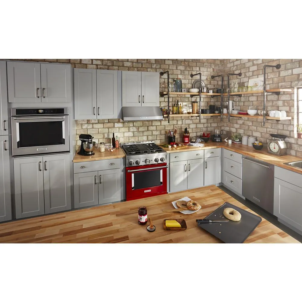 KFGC500JPA KitchenAid® 30'' Smart Commercial-Style Gas Range with 4 Burners