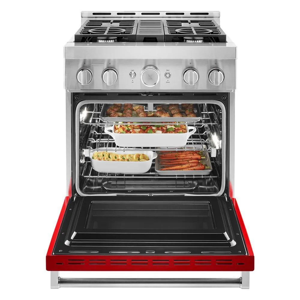 KFGC500JPA KitchenAid® 30'' Smart Commercial-Style Gas Range with 4 Burners