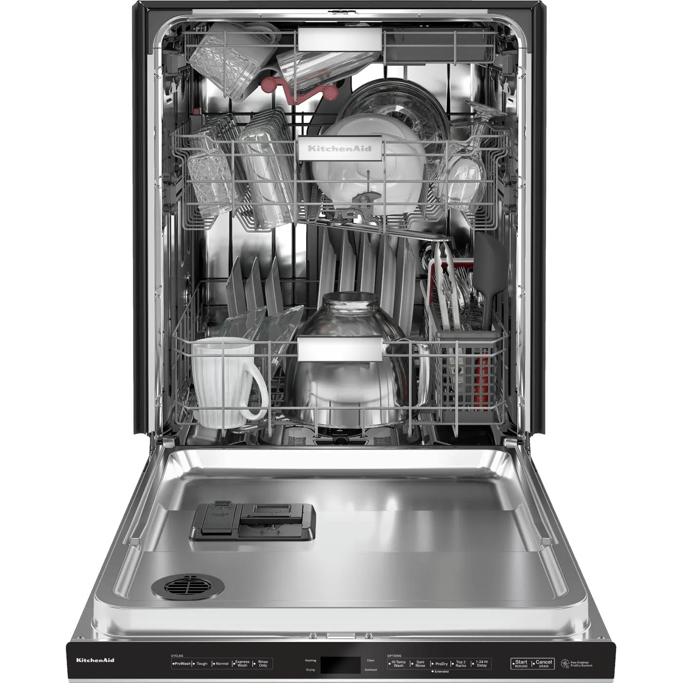 KitchenAid 24-inch Built-in Dishwasher with FreeFlex™ Third Rack KDPM704KPS