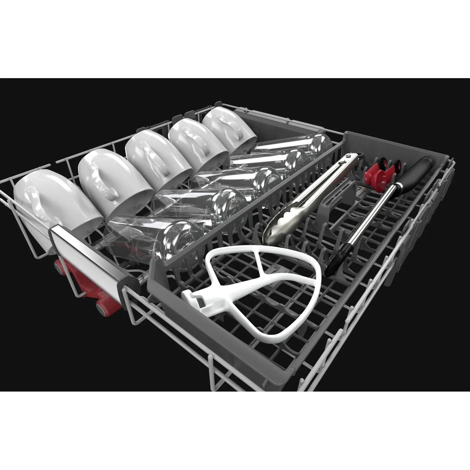 KitchenAid 24-inch Built-in Dishwasher with FreeFlex™ Third Rack KDPM804KBS