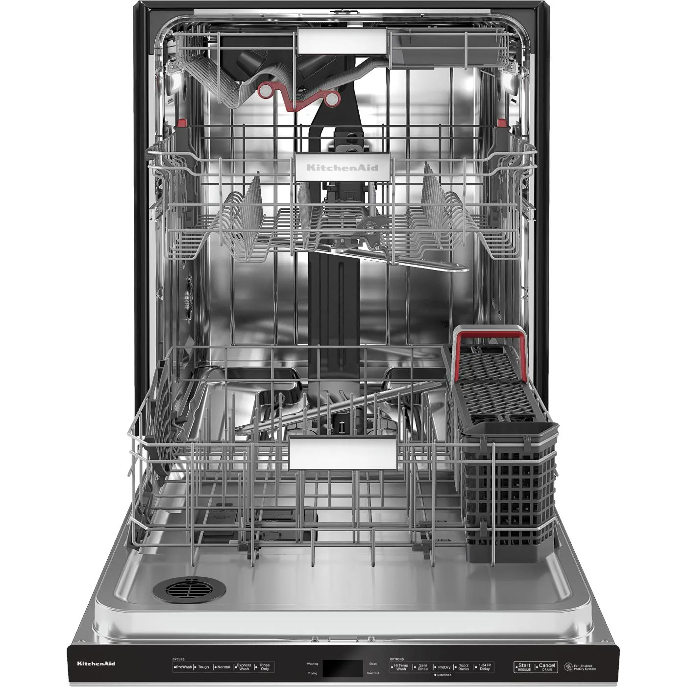 KitchenAid 24-inch Built-in Dishwasher with FreeFlex™ Third Rack KDPM804KBS