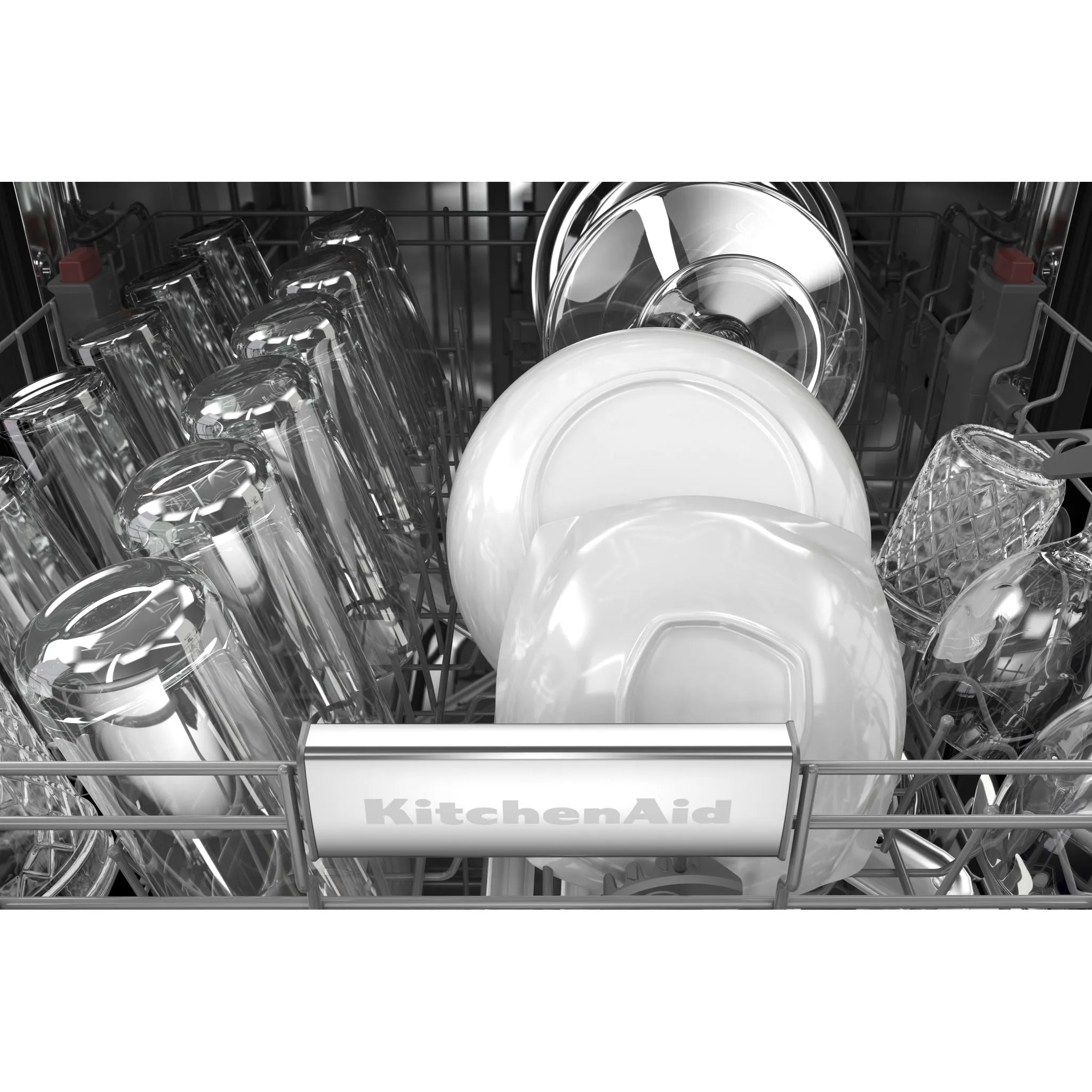 KitchenAid  44 dBA Dishwasher with FreeFlex Third Rack and LED Interior Lighting (KDPM704KPS)