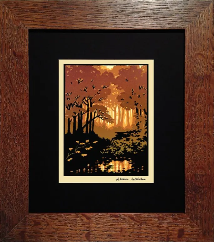 Laura Wilder Woodland Pond Print