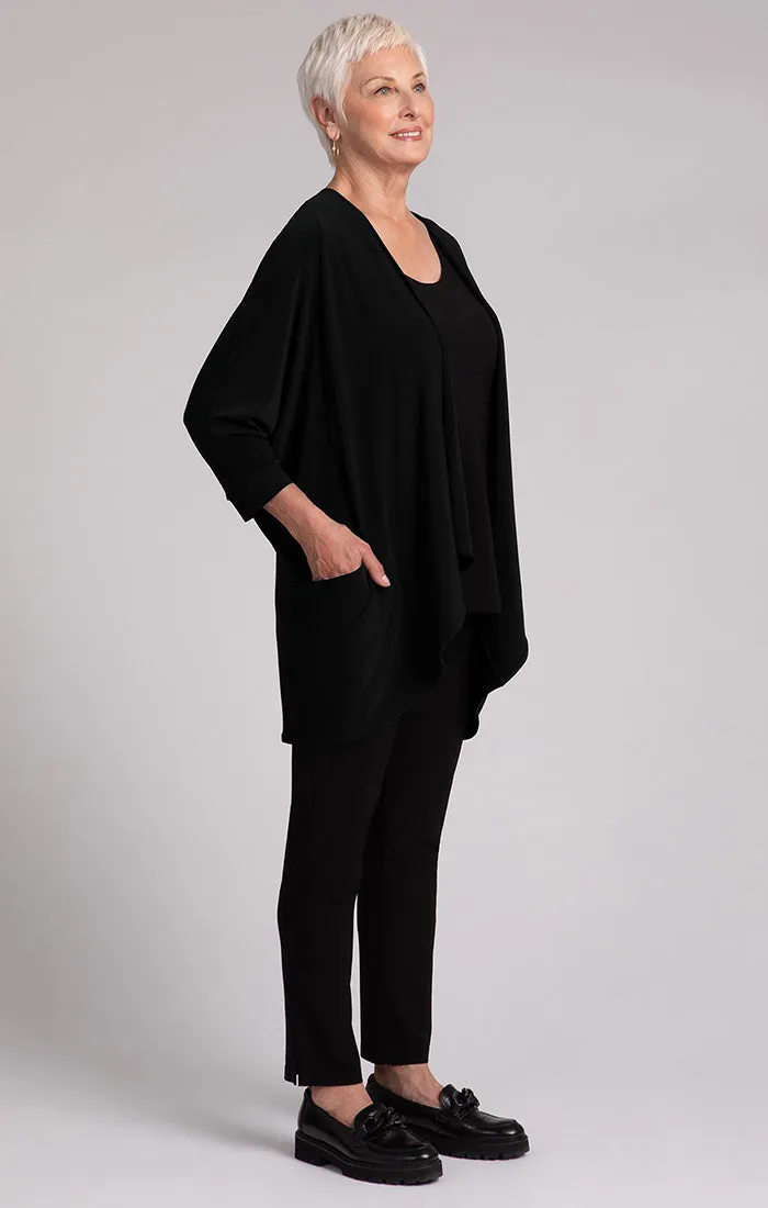 Matrix Cardigan, Black