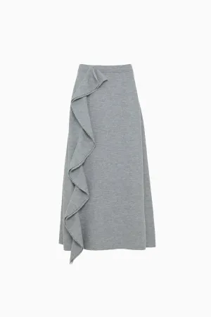 Mireya Skirt - Heather Grey