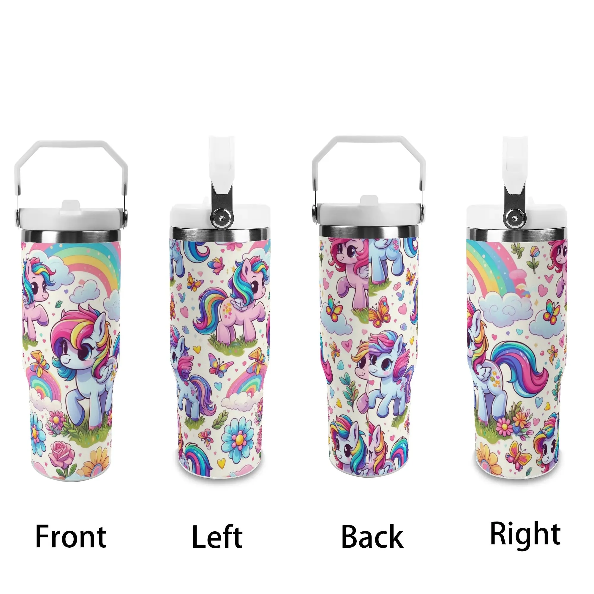 My Little Pony Inspired 30oz Stainless Steel Tumbler