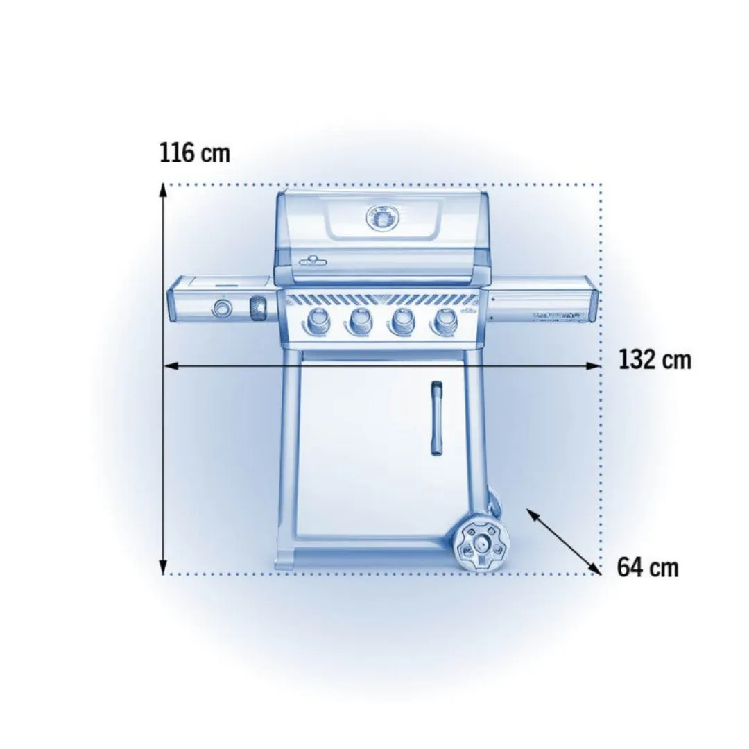 Napolean Freestyle 425 Gas Grill with Side Infrared Burner