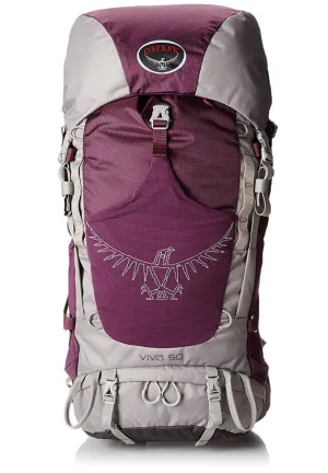 Osprey Women's Viva 50 Backpack, Plum Purple, One Size