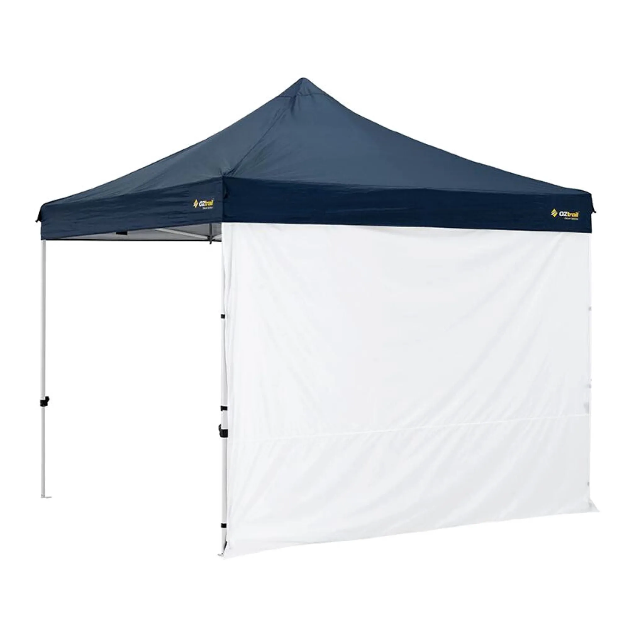 Oztrail Gazebo 3m White Solid Wall