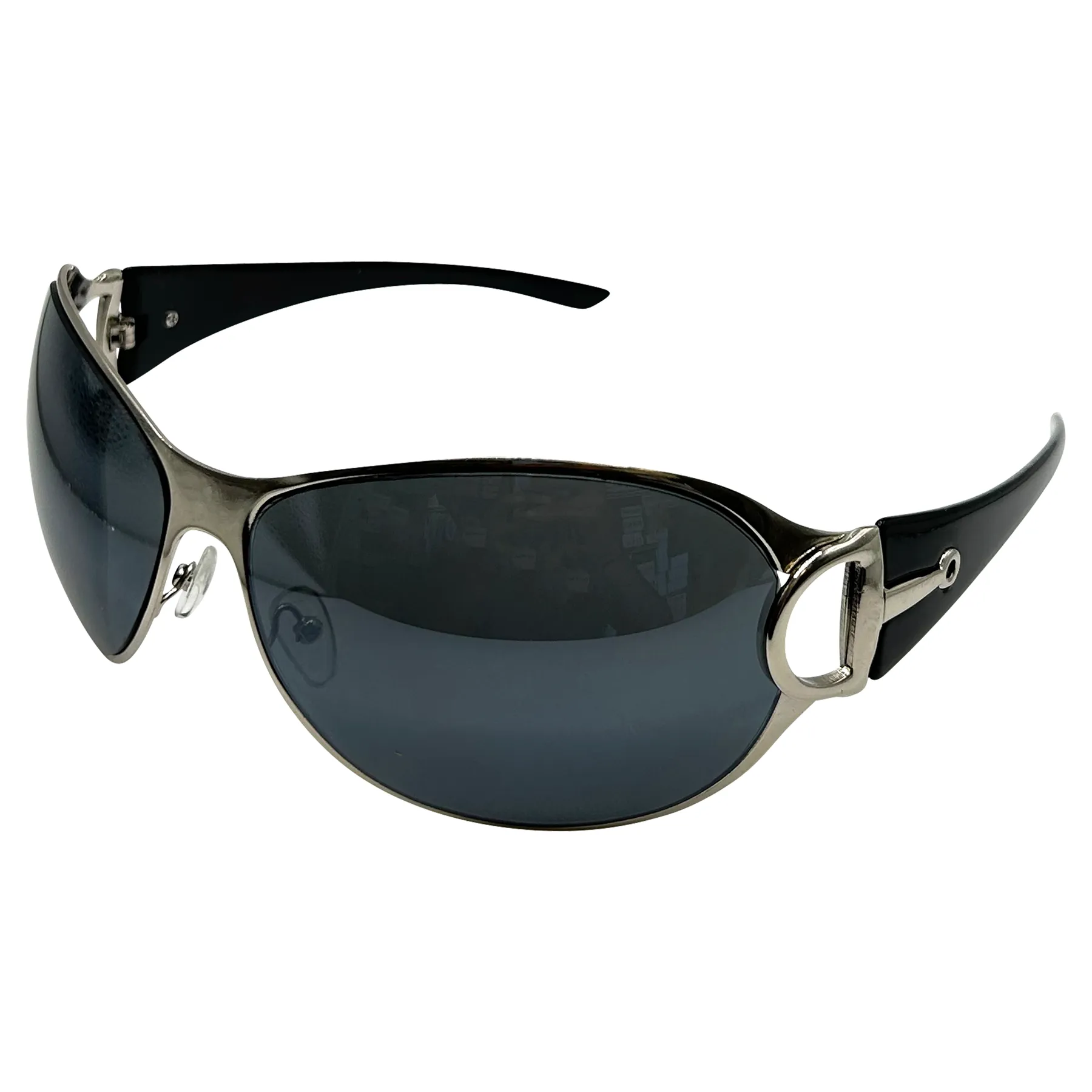 PLASTIC Oversized Y2K Sunglasses