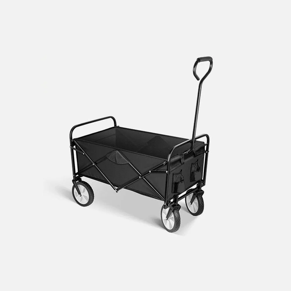 Rolling Collapsible Garden Cart - Blue