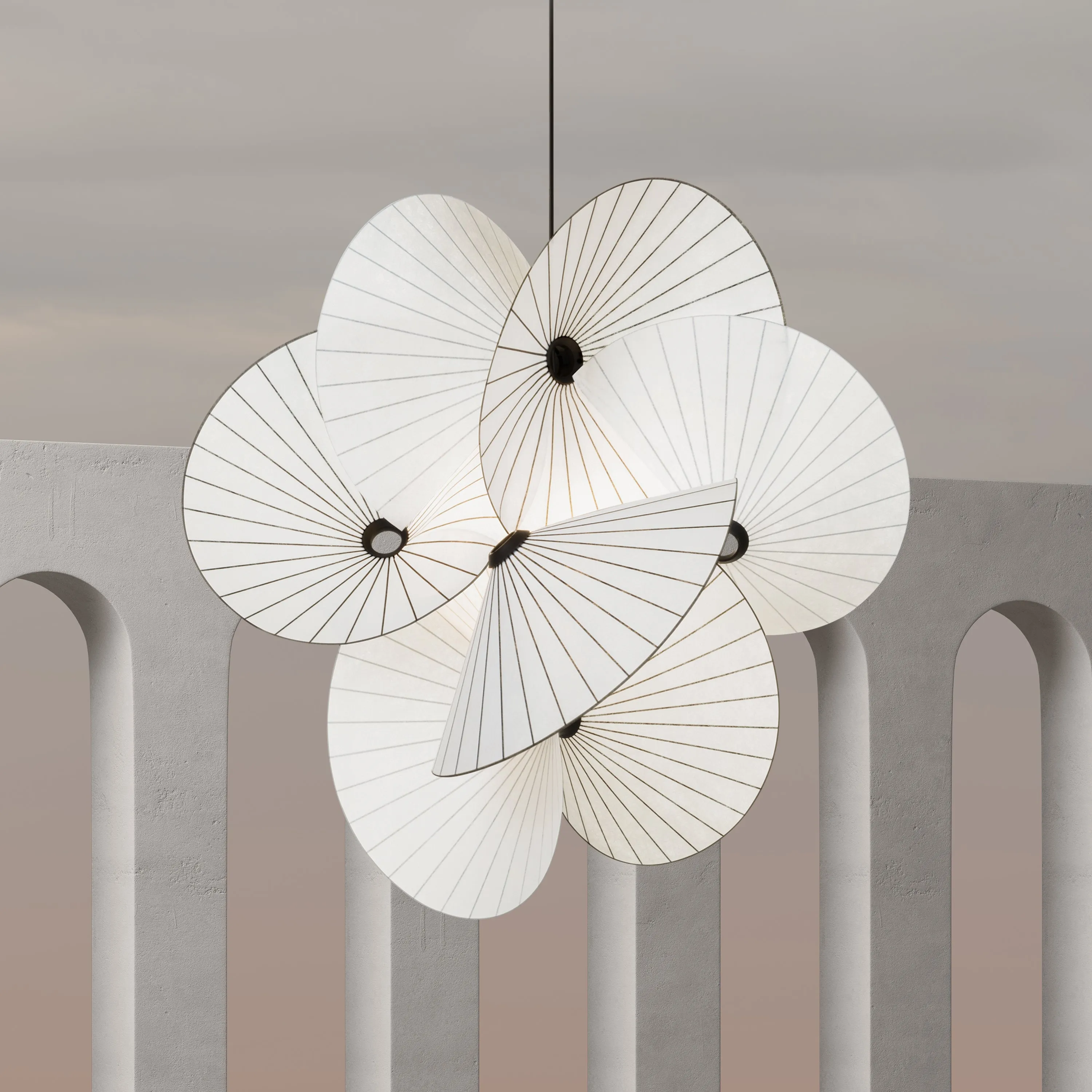 Serpentine Pendant Light