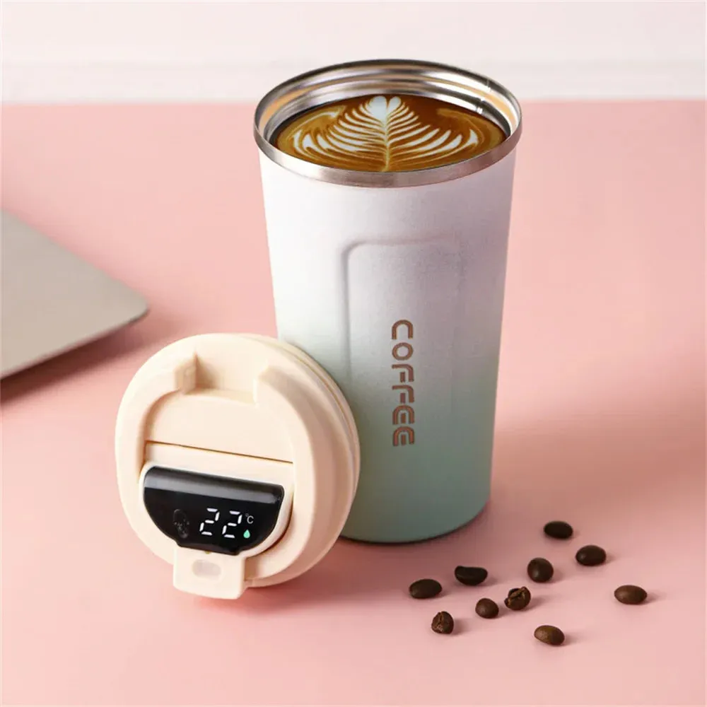 SINOTAO  -  510/380ml Smart Thermos Bottle LED Temperature Display Thermal Mug Coffee Cups Portable Vacuum Flasks Travel Insulated Tumbler