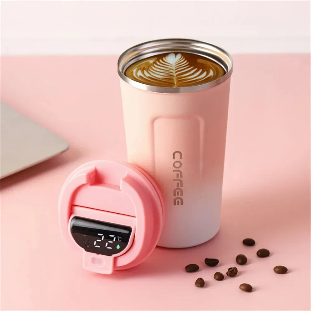 SINOTAO  -  510/380ml Smart Thermos Bottle LED Temperature Display Thermal Mug Coffee Cups Portable Vacuum Flasks Travel Insulated Tumbler