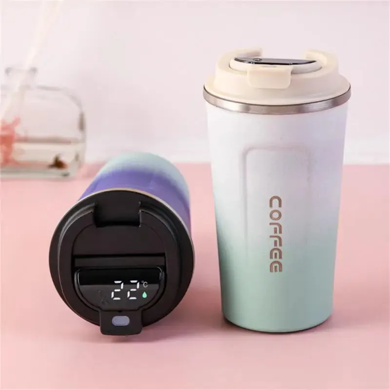 SINOTAO  -  510/380ml Smart Thermos Bottle LED Temperature Display Thermal Mug Coffee Cups Portable Vacuum Flasks Travel Insulated Tumbler