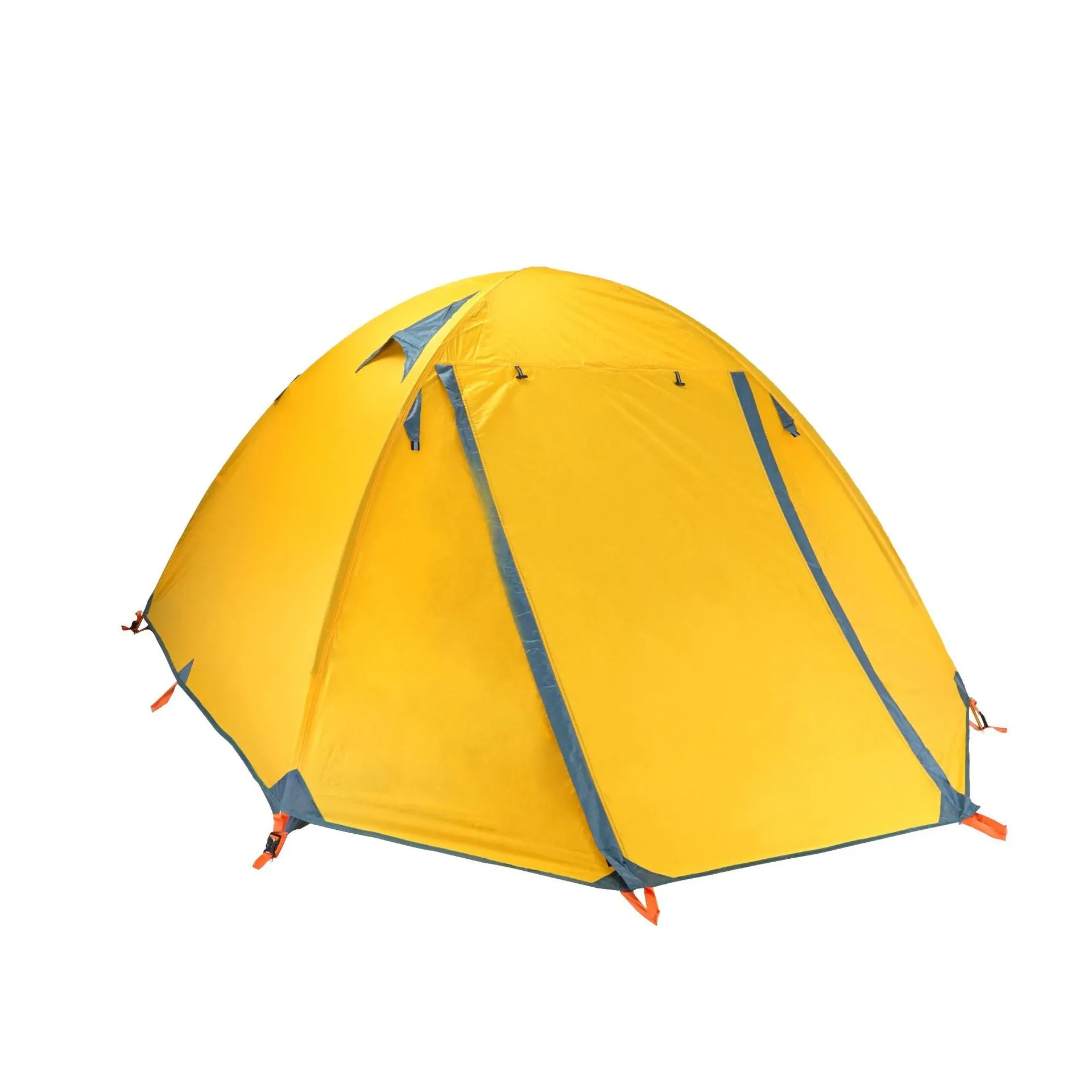 Triple Double Double Double Door Aluminum Pole Camping Tent