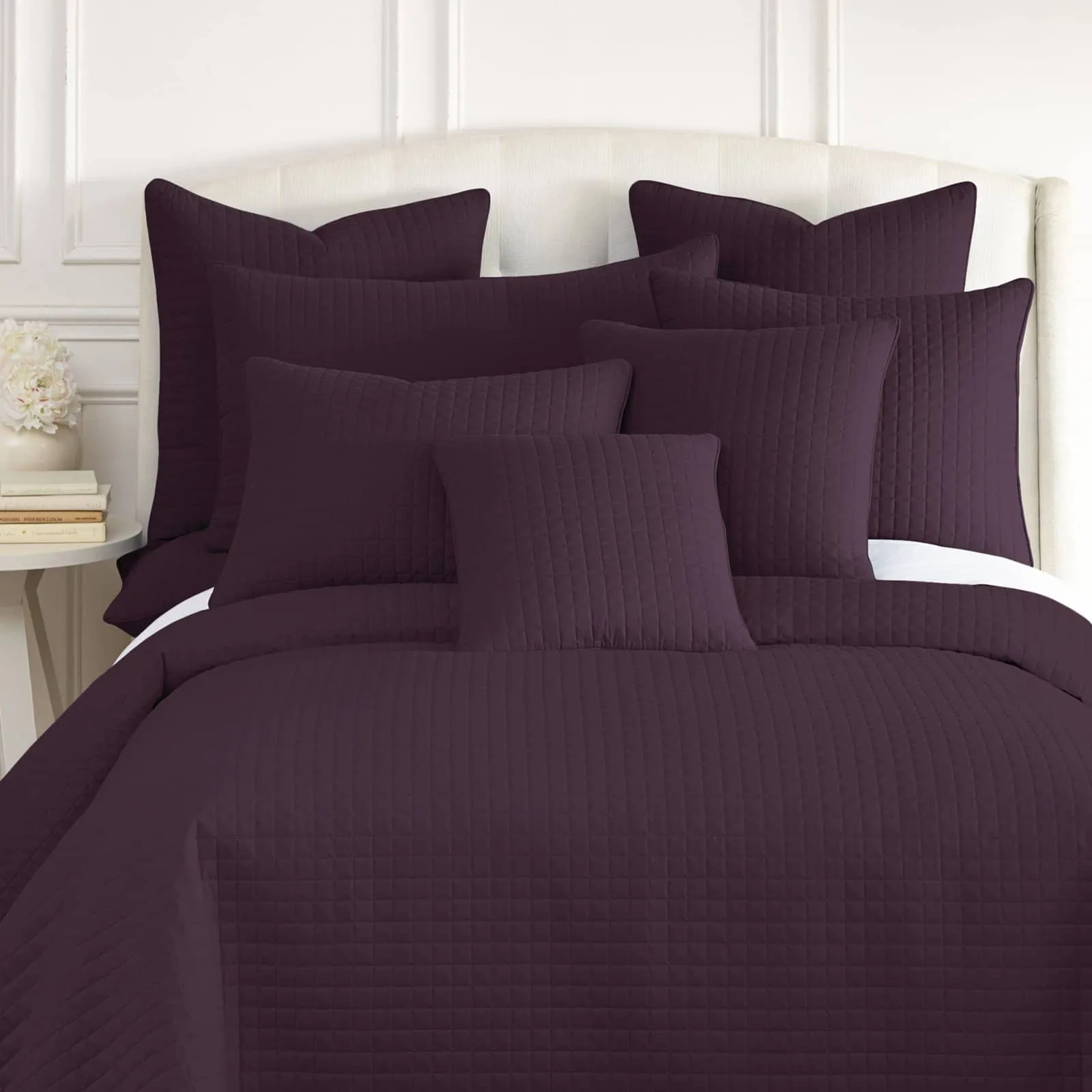 Vilano Quilted Sham and Pillow Covers