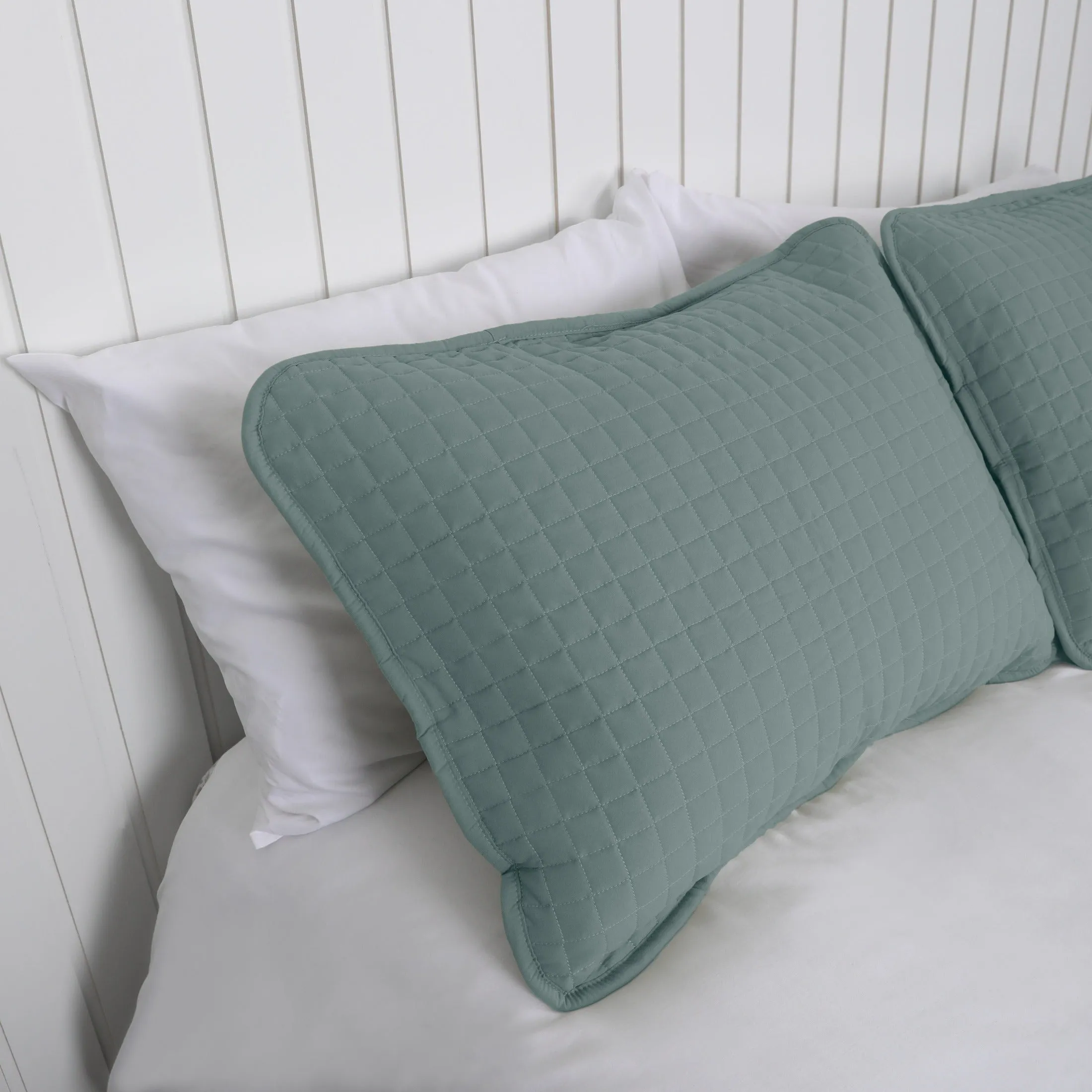 Vilano Quilted Sham and Pillow Covers