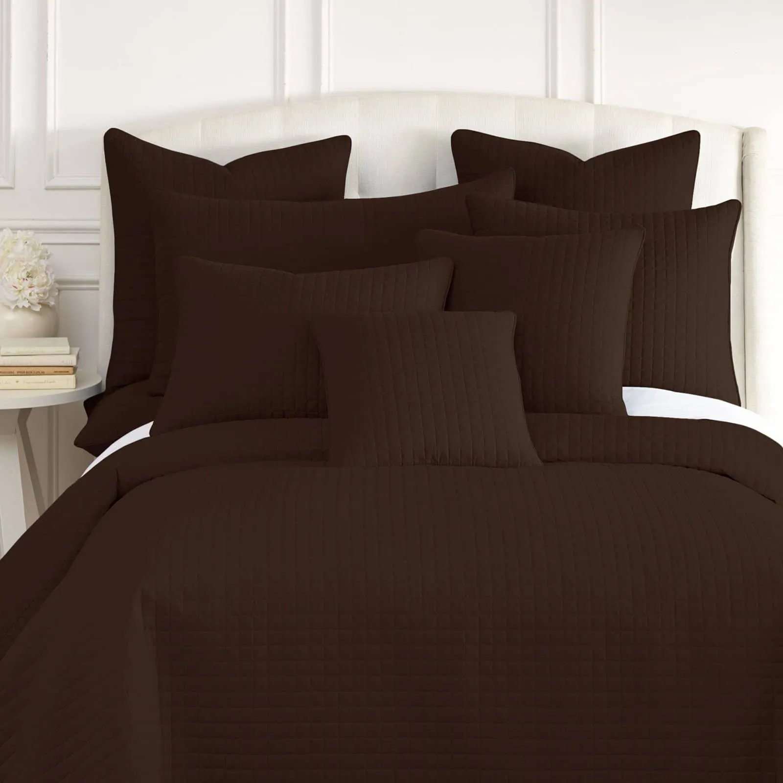 Vilano Quilted Sham and Pillow Covers