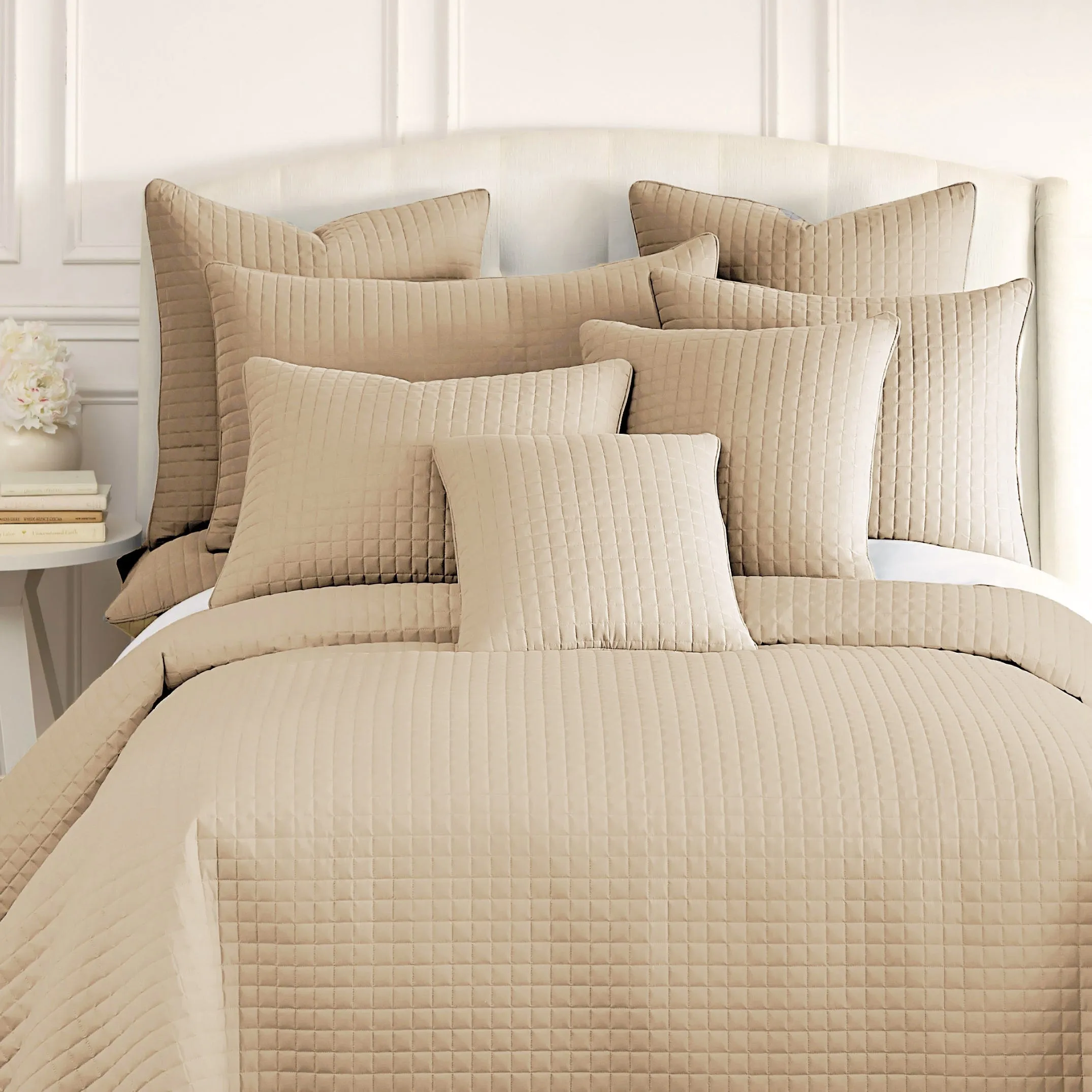 Vilano Quilted Sham and Pillow Covers