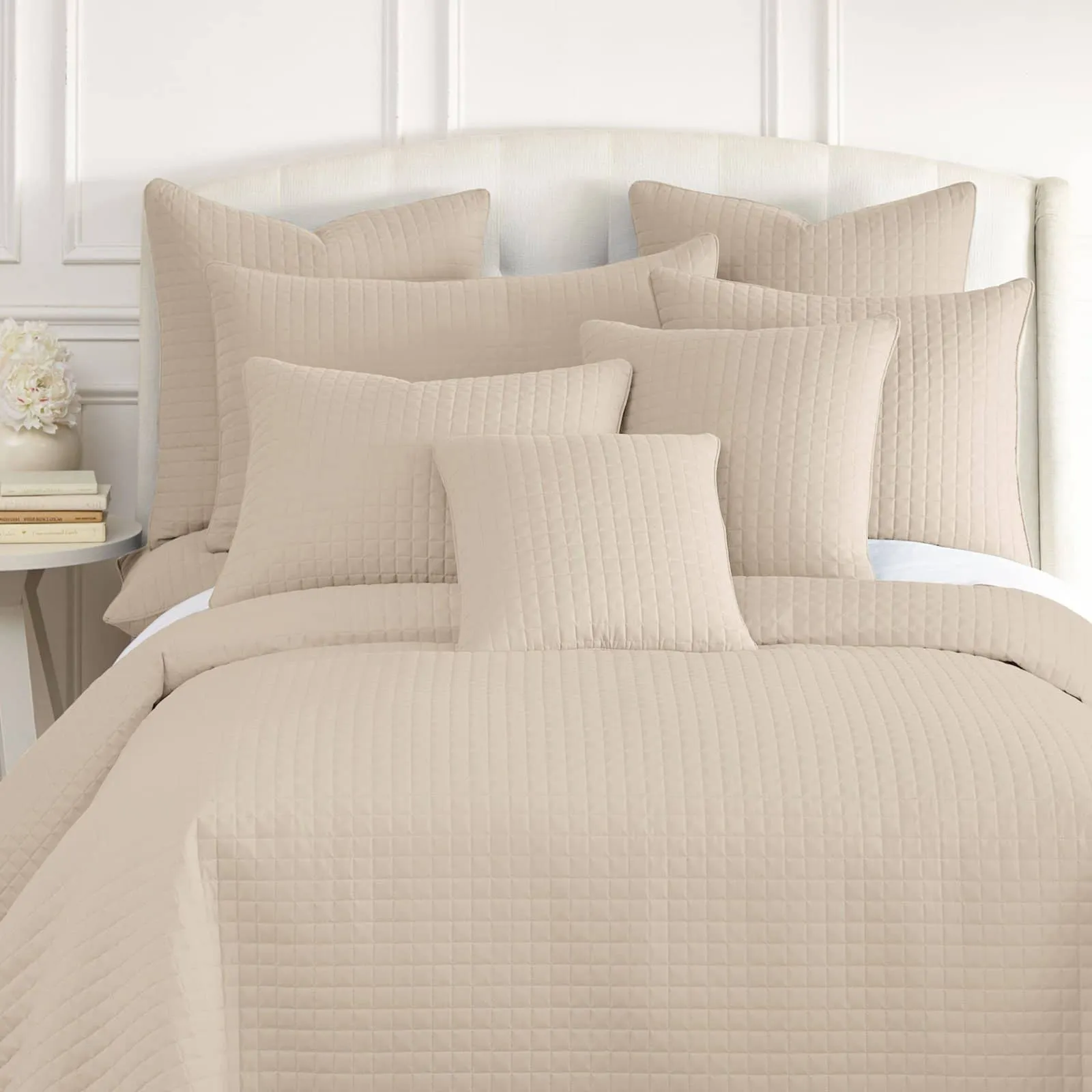 Vilano Quilted Sham and Pillow Covers