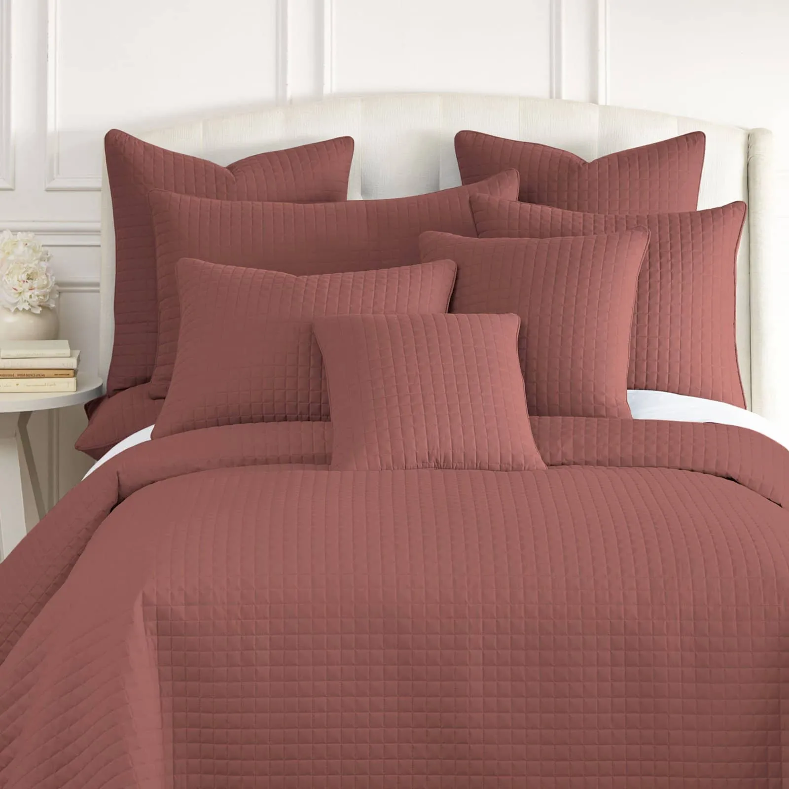 Vilano Quilted Sham and Pillow Covers