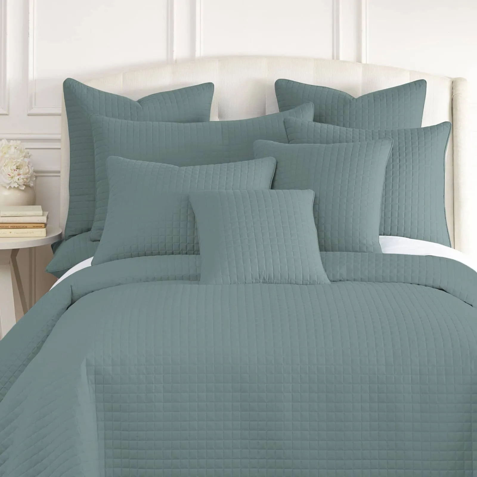 Vilano Quilted Sham and Pillow Covers