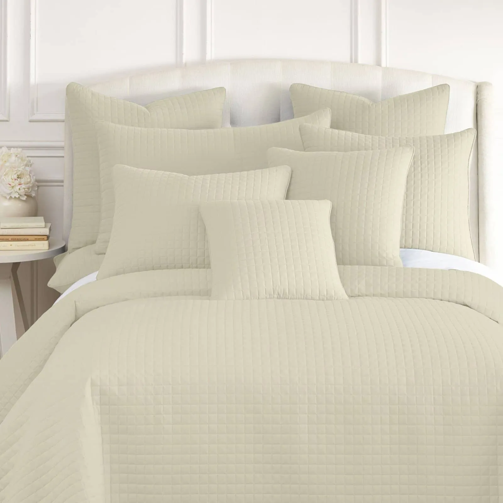 Vilano Quilted Sham and Pillow Covers