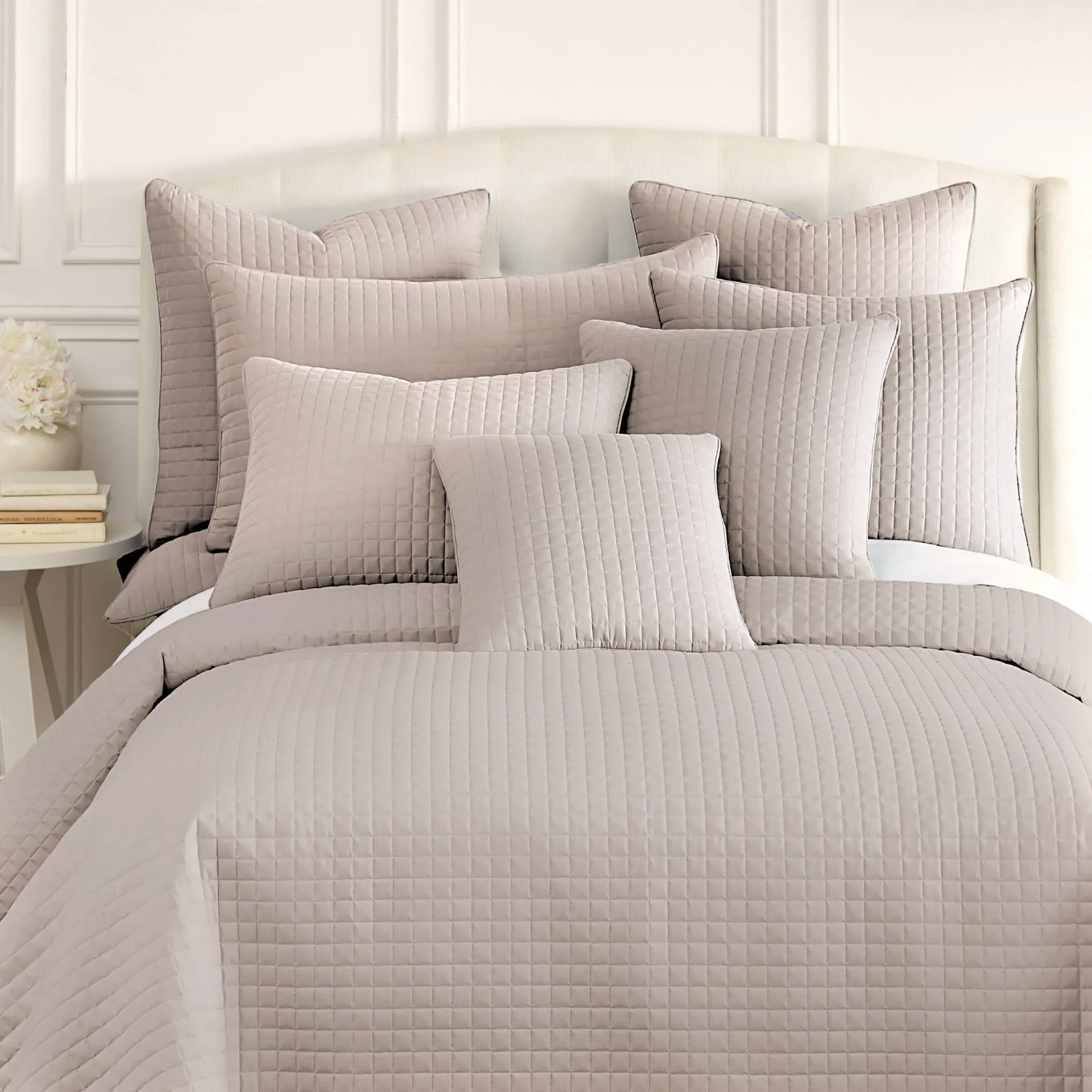 Vilano Quilted Sham and Pillow Covers