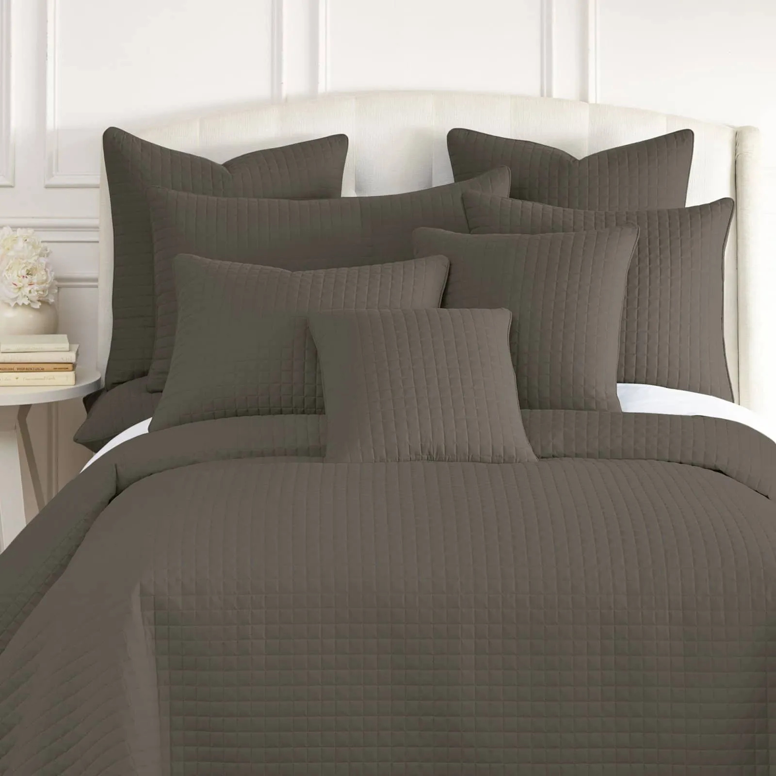 Vilano Quilted Sham and Pillow Covers