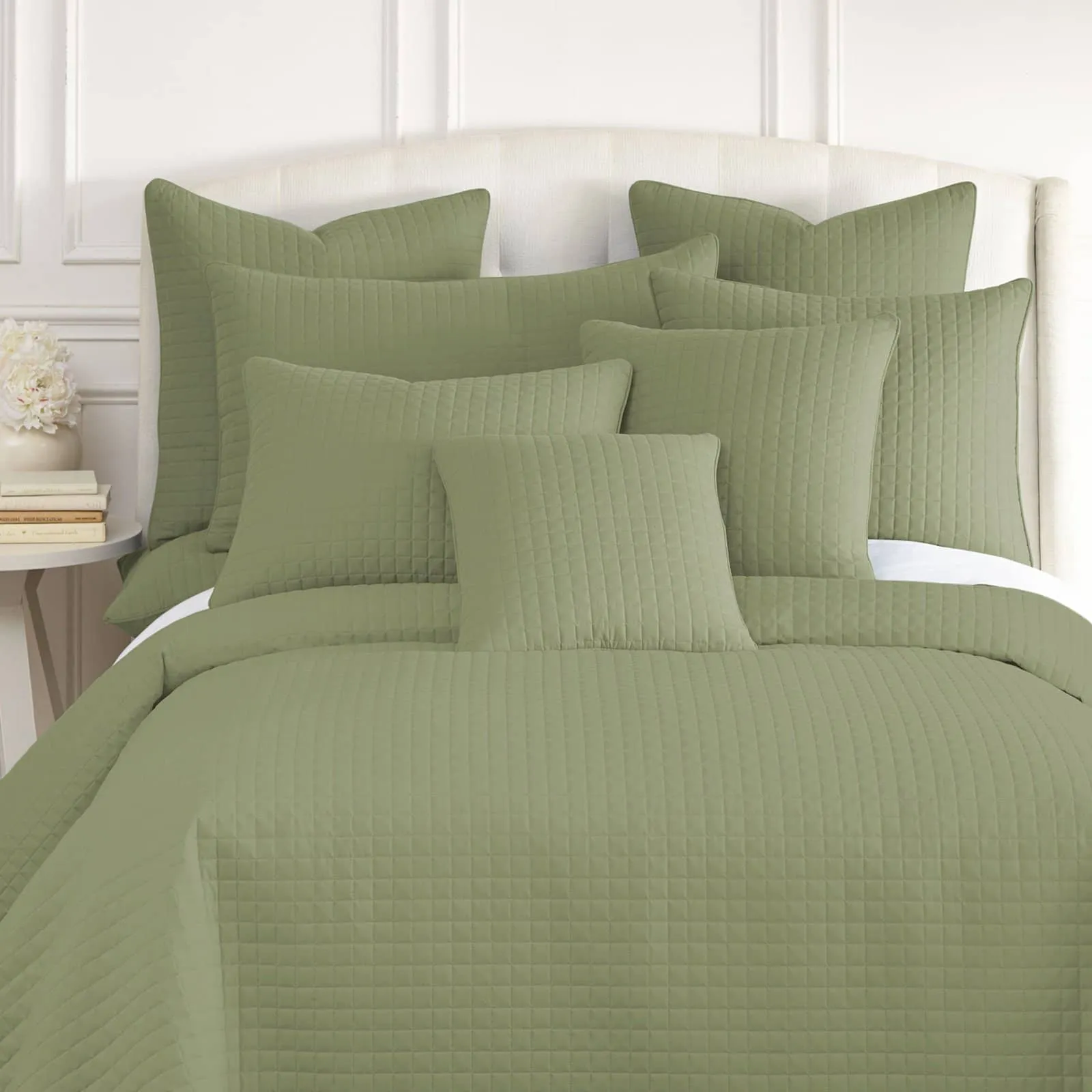 Vilano Quilted Sham and Pillow Covers