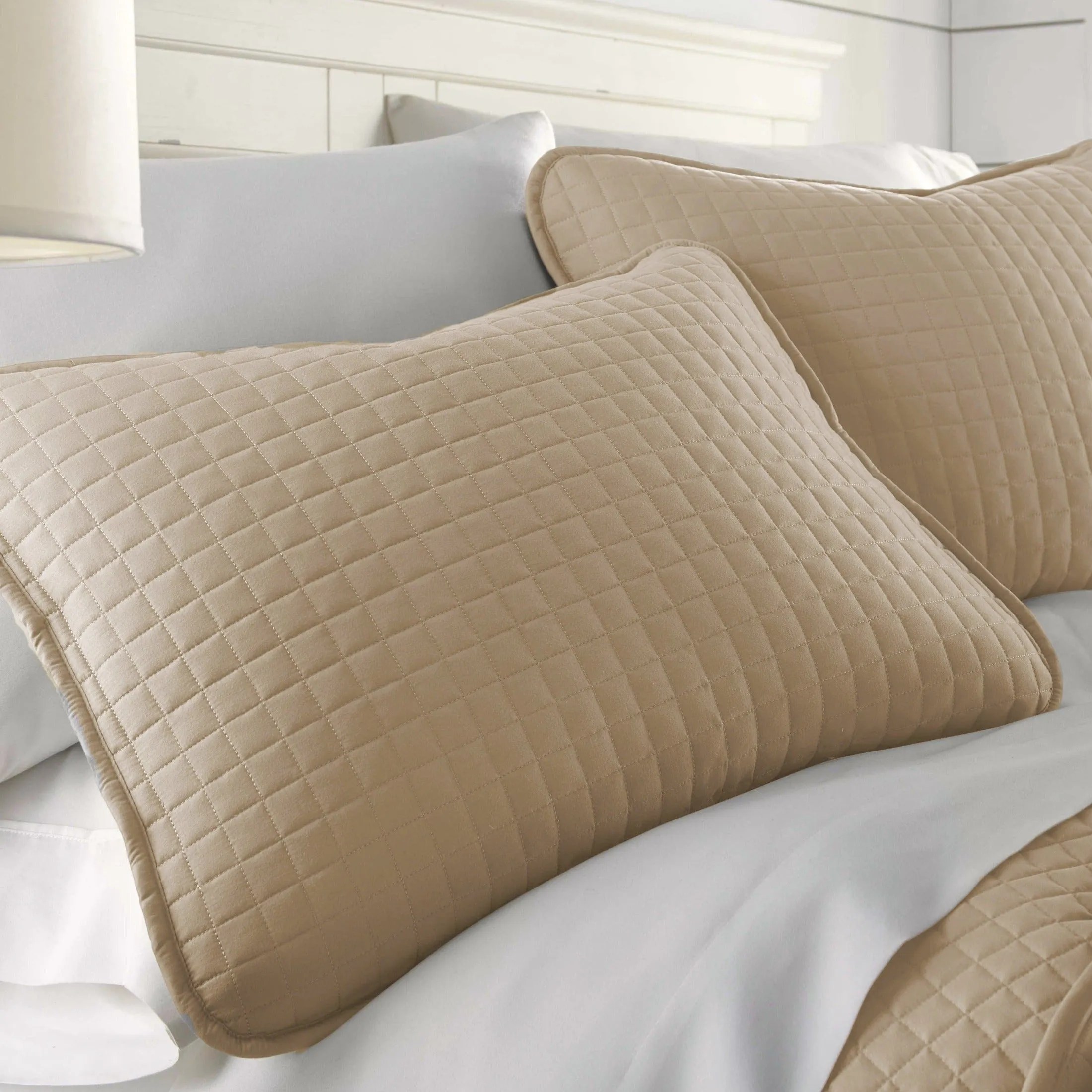 Vilano Quilted Sham and Pillow Covers