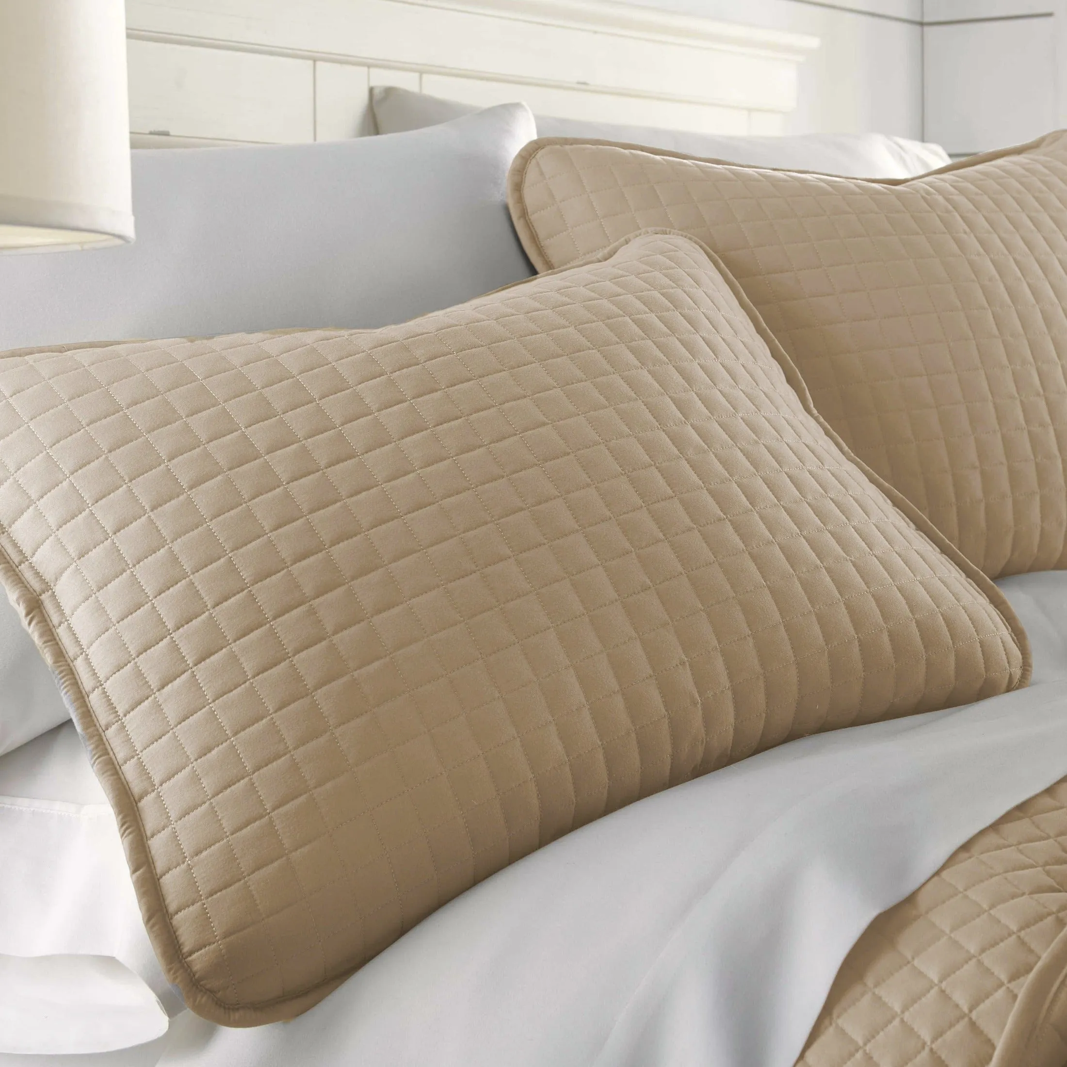 Vilano Quilted Sham and Pillow Covers