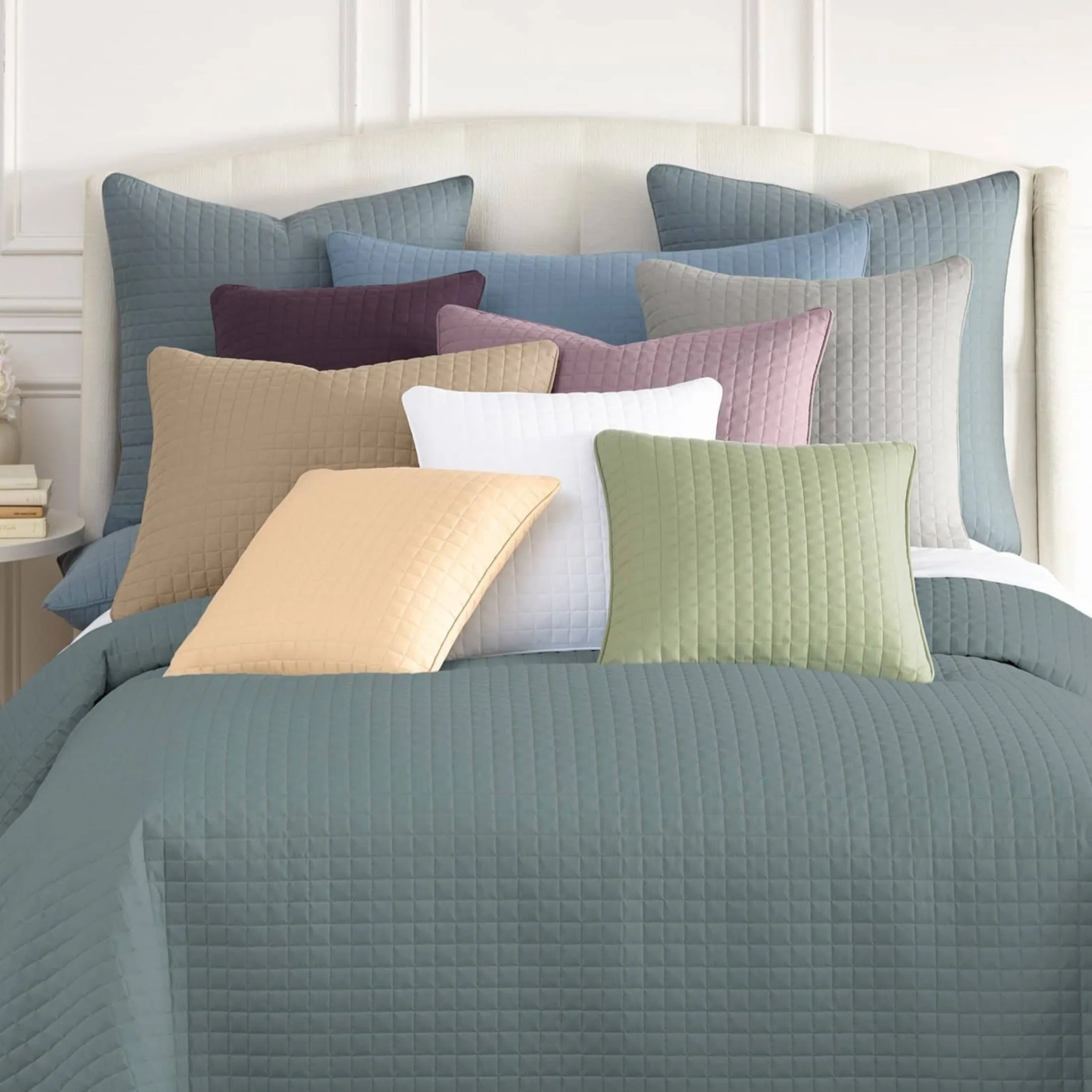 Vilano Quilted Sham and Pillow Covers