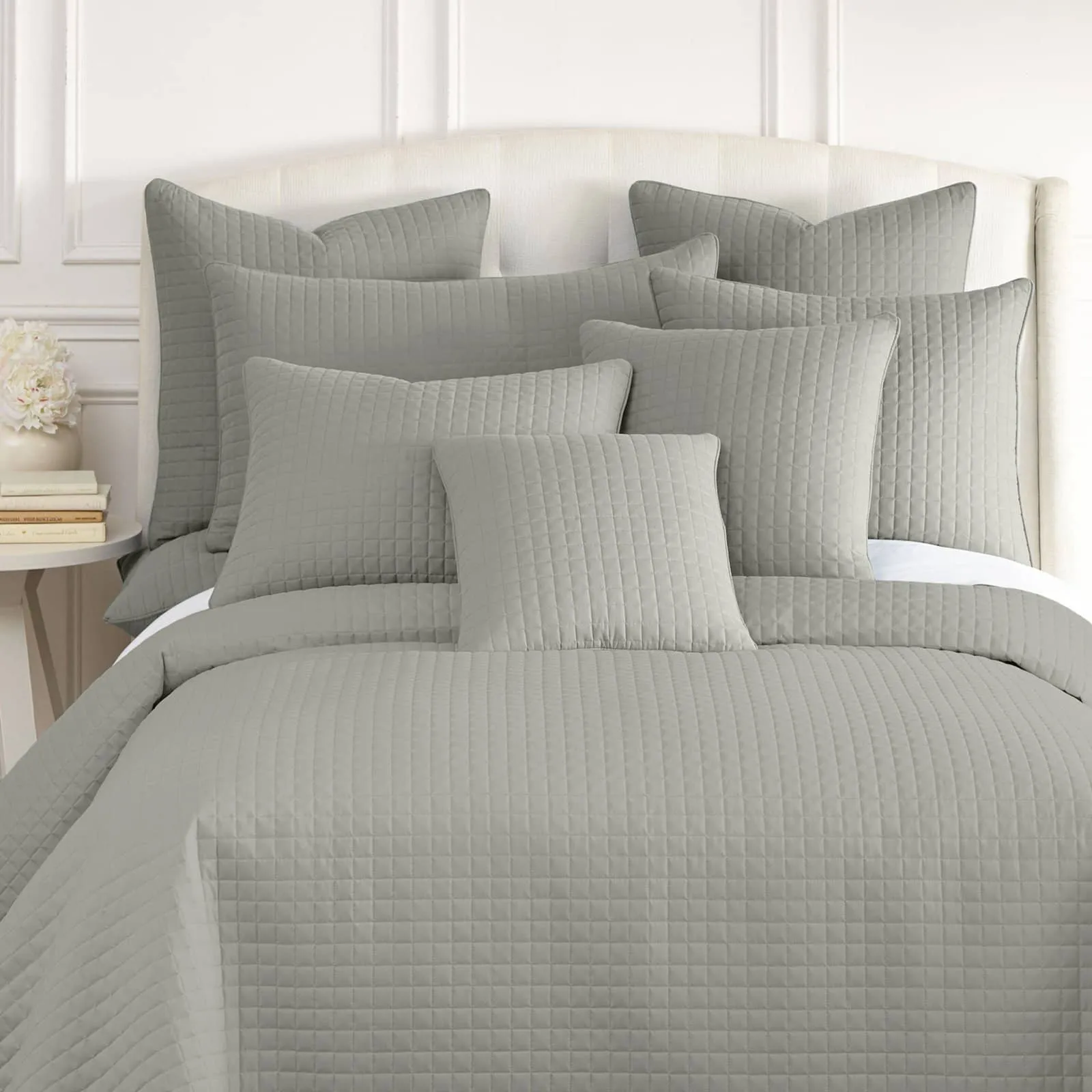 Vilano Quilted Sham and Pillow Covers